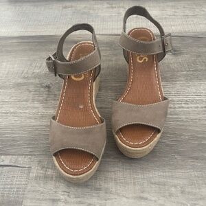 Circus by Sam Edelman Delilah Espadrille Wedge Sandal Size 8